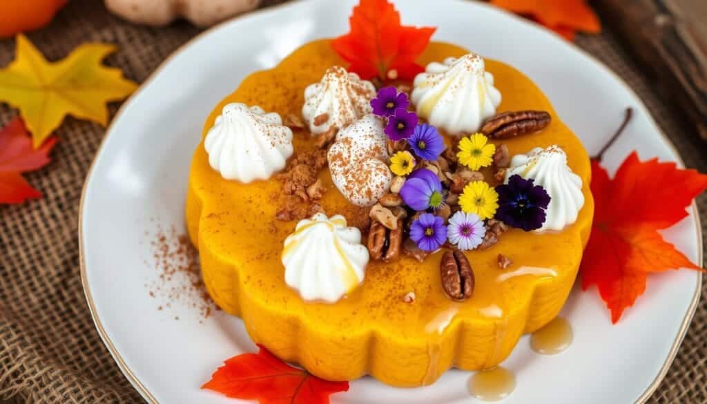 Creative pumpkin dessert toppings Creative pumpkin dessert toppings