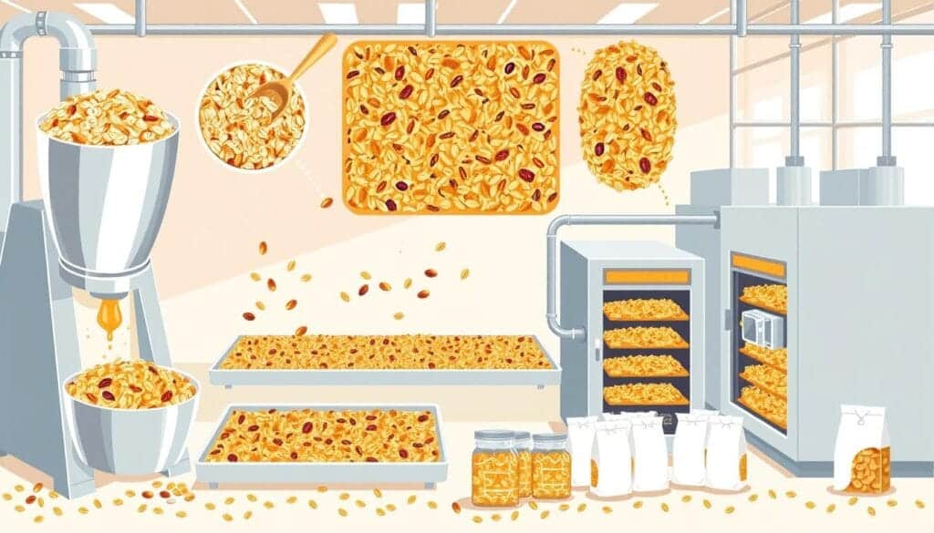 granola manufacturing process